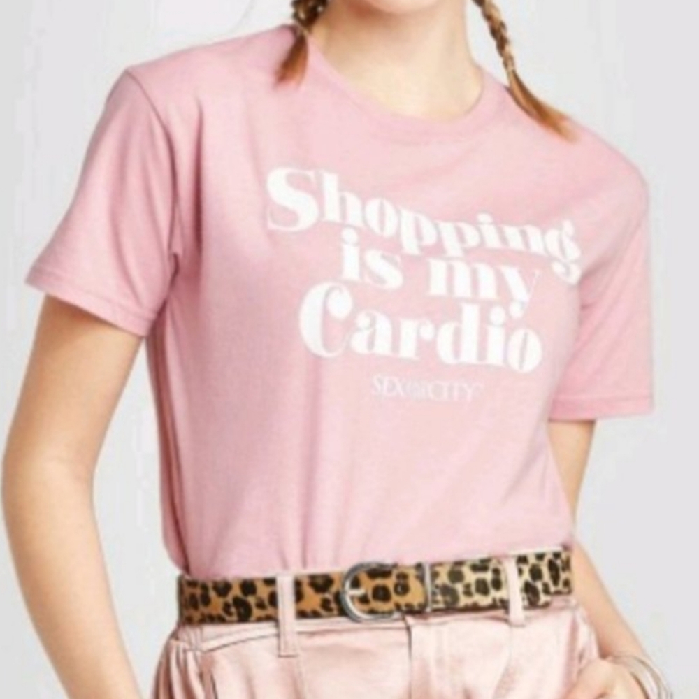 Sex in the City Shopping is My Cardio T Shirt
